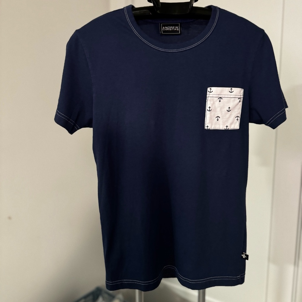 Andrew Christian small tight fit t-shirt (small)